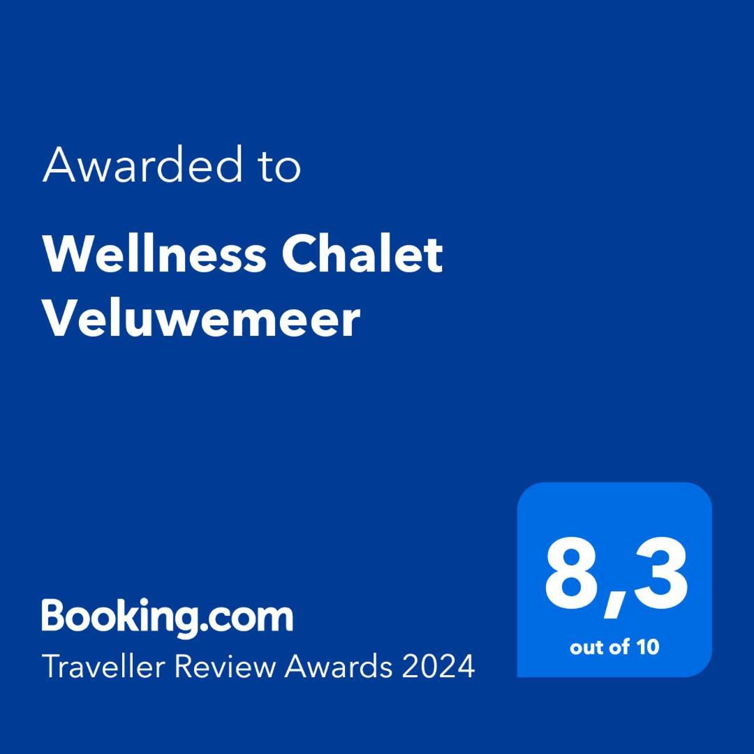 Wellness Chalet Veluwemeer Биддингхёйзен Экстерьер фото